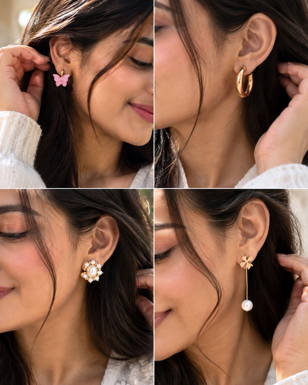Jwelric 12 Pairs Women’s Earrings Set – Korean, Traditional & Western Fashion Earrings Collection with Premium Jewellery Storage Box