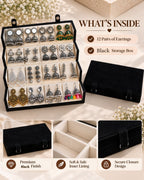 Jwelric 16 Pairs Traditional Jhumka Earrings Set for Women
