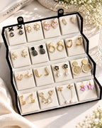 Jwelric 16 Pairs Korean Earrings Set for Women | Stylish Earrings Combo for Daily Wear & Parties